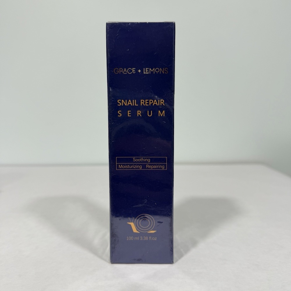 Grace+Lemon Snail Repair Serum - Anti-Aging, Moisturizing, Brightening, Exp 5/27